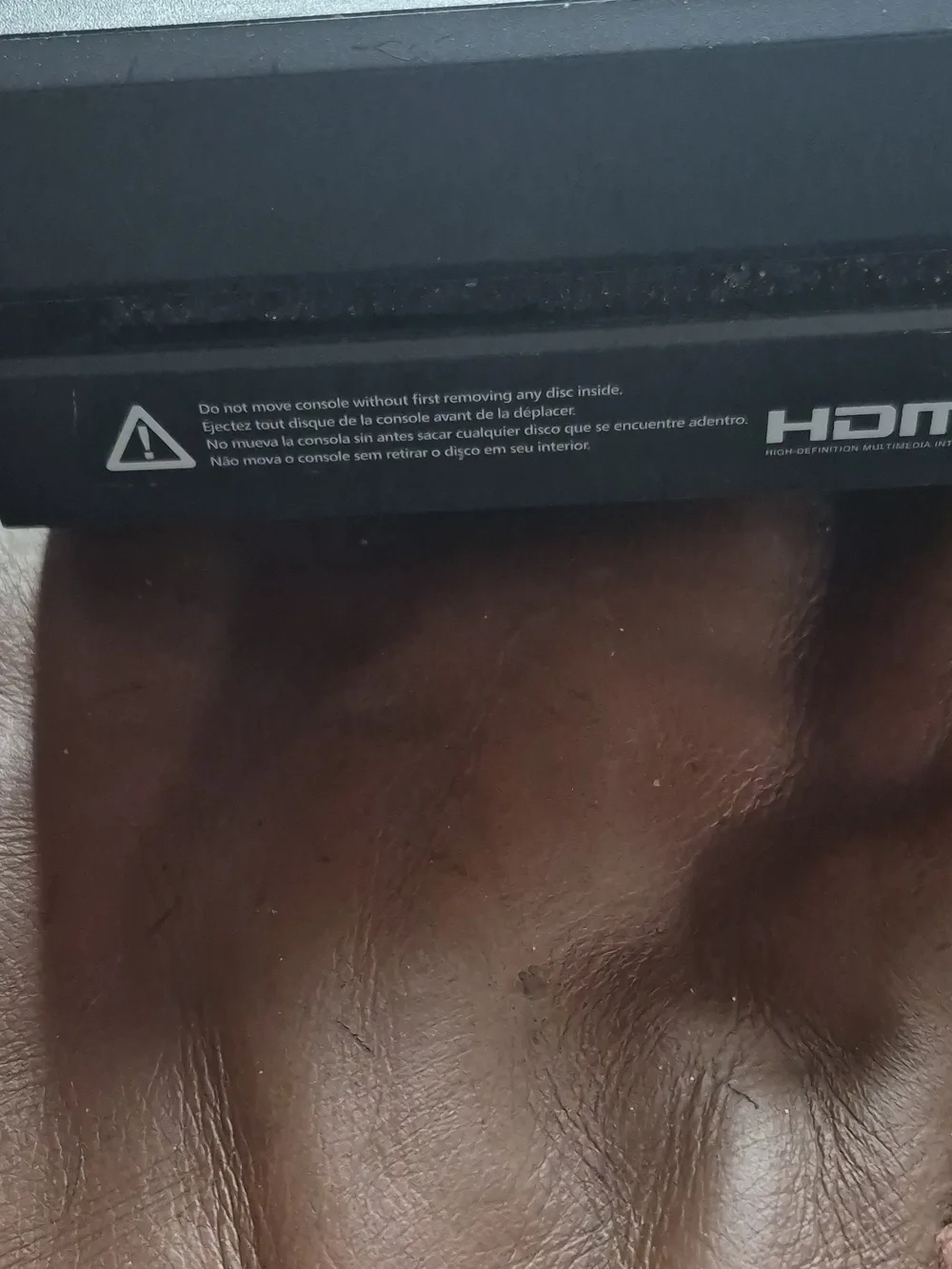 Microsoft Xbox One Console Rear Label - Black